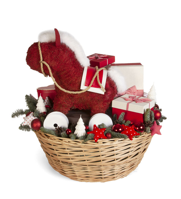 Подарочная корзина Маленькая лошадка – фото № 5