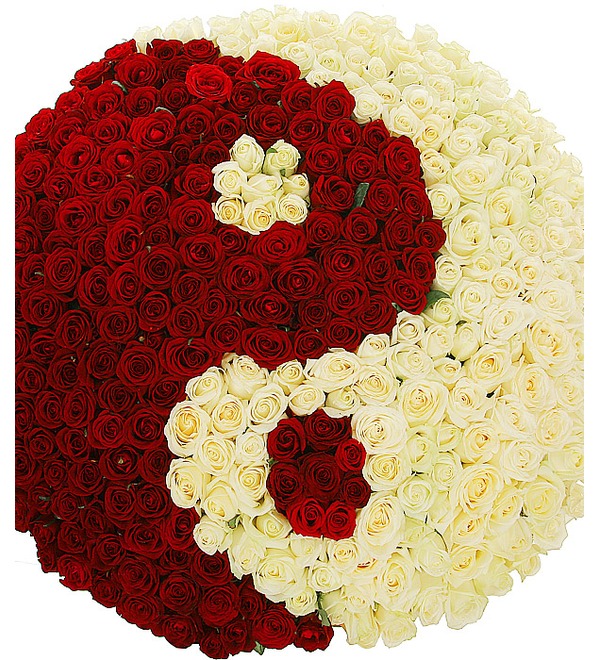 Composition You and I (333 roses) AR640 RUS – photo #3