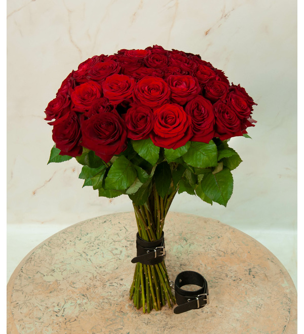 Bouquet-solo roses Grand Prix Fetters of love – photo #1