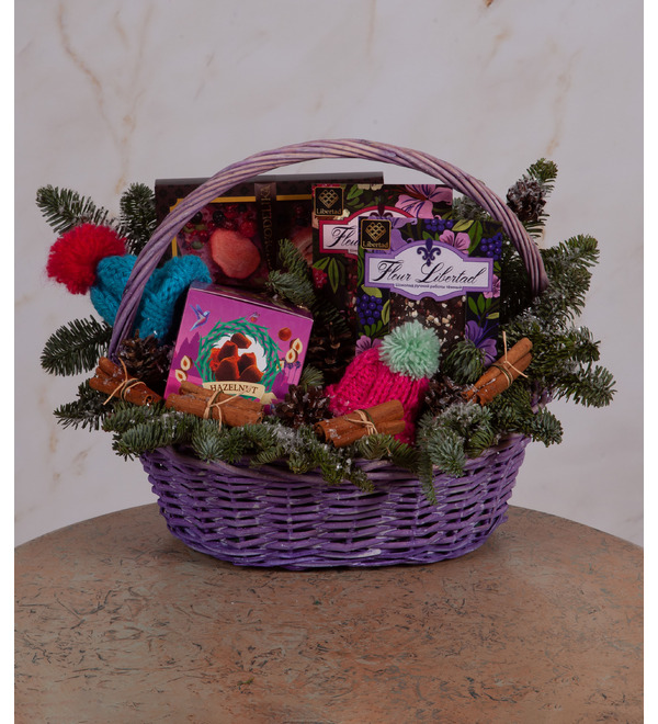 Подарочная корзина Зимние чудеса – фото № 1