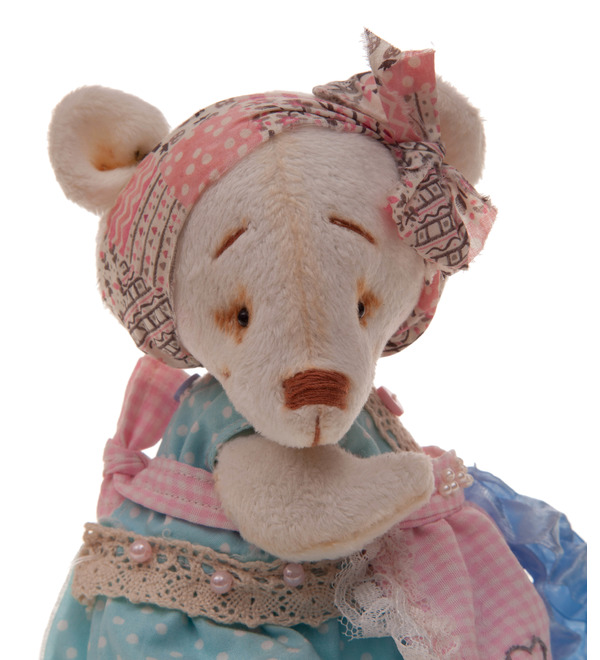 Handmade toy Mouse in an apron – photo #4