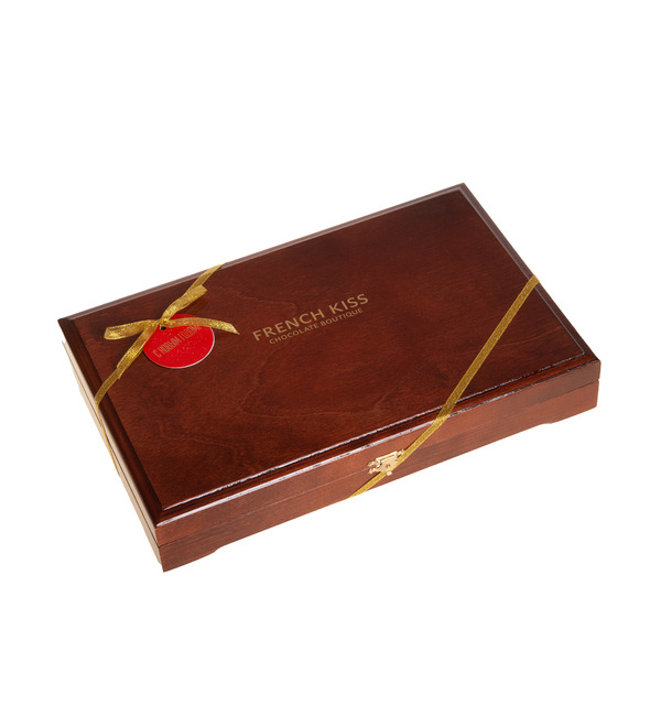 Конфеты ручной работы из бельгийского шоколада Новогодняя шкатулка BIG – фото № 5