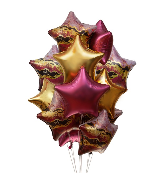 Bouquet of balloons Thoughts of you (11 or 21 balloons) – photo #1