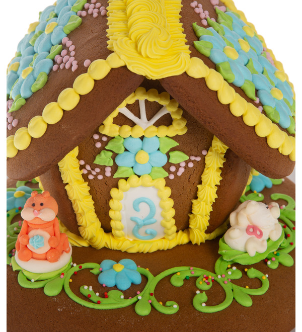 Gingerbread house Flower – photo #2