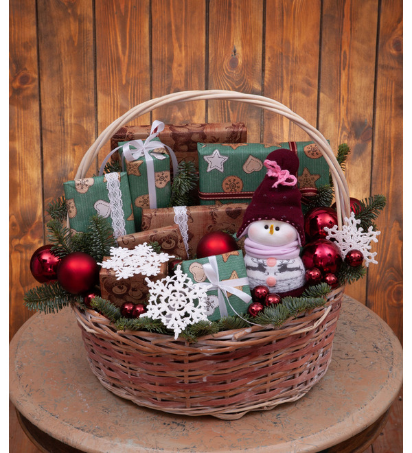Gift basket Snowman – photo #1