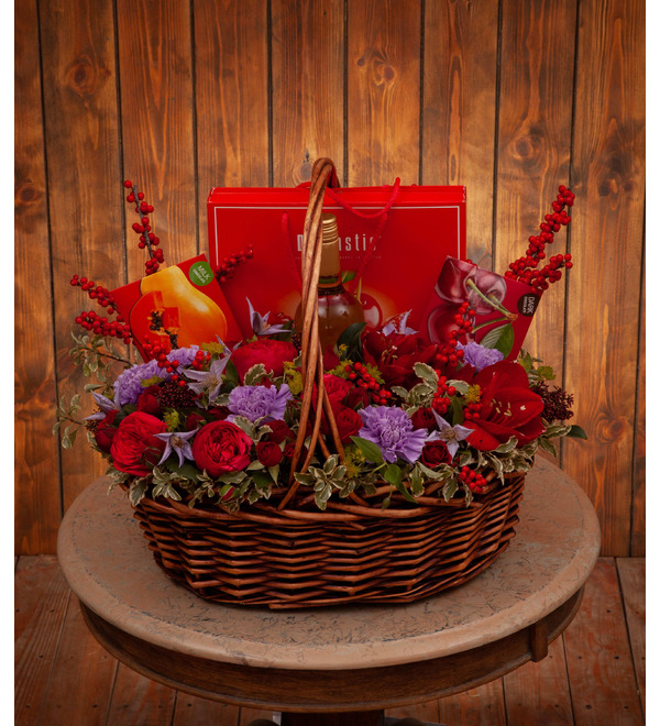 Gift basket Bright gift – photo #1
