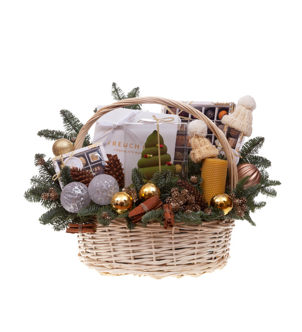 Gift basket Christmas tree – photo #4