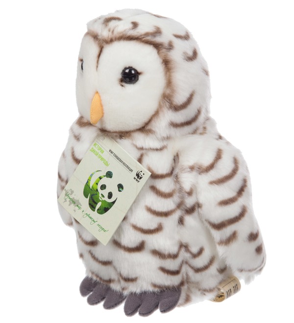 Мягкая игрушка Полярная сова WWF (22 см) – фото № 4