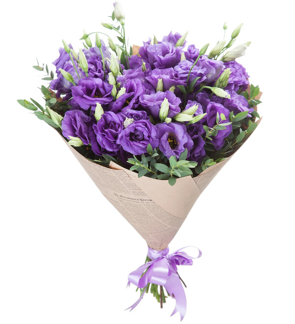 Bouquet of lisianthus BC3873 SAI – photo #5