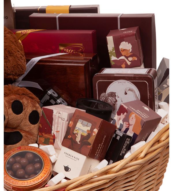 Подарочная корзина Шоколадный медвежонок – фото № 2