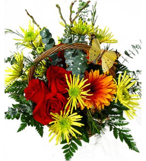 Mixed flower arrangement IS 11 REY – photo #1