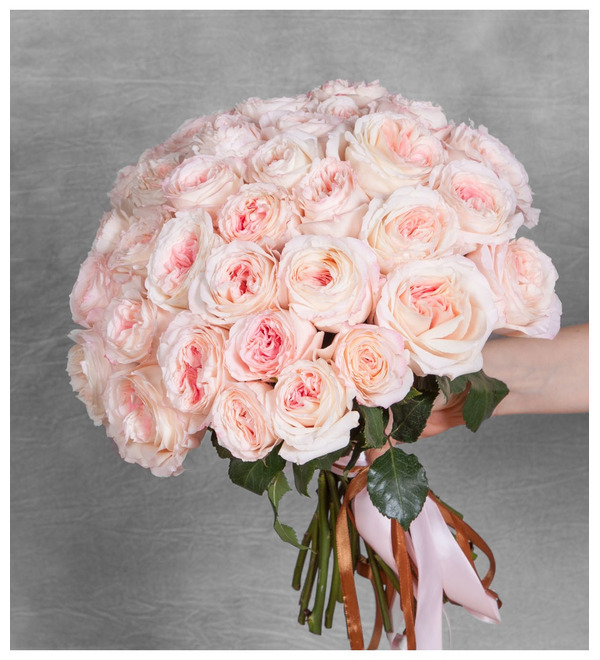Букет-соло пионовидных роз Mayras Bridal (15,25,35,51,75 или 101) – фото № 3