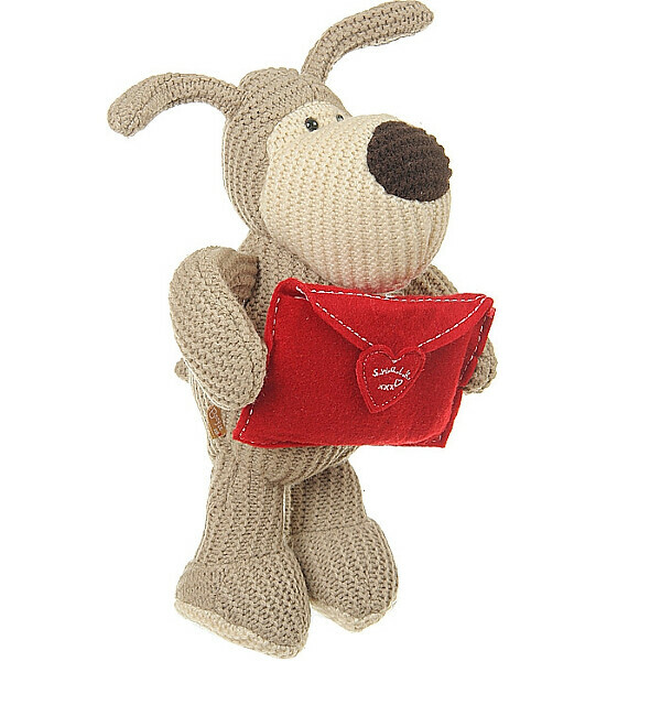 Собачка Boofle с любовным письмом – фото № 2