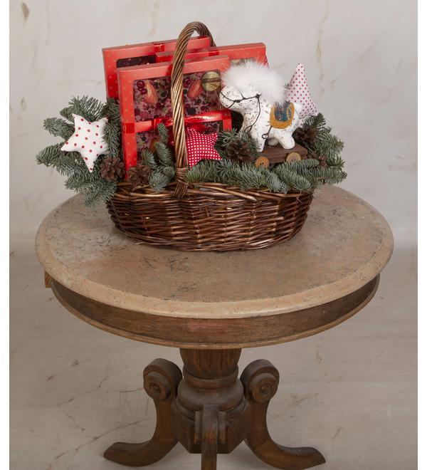 Подарочная корзина Новогодние штрихи – фото № 4
