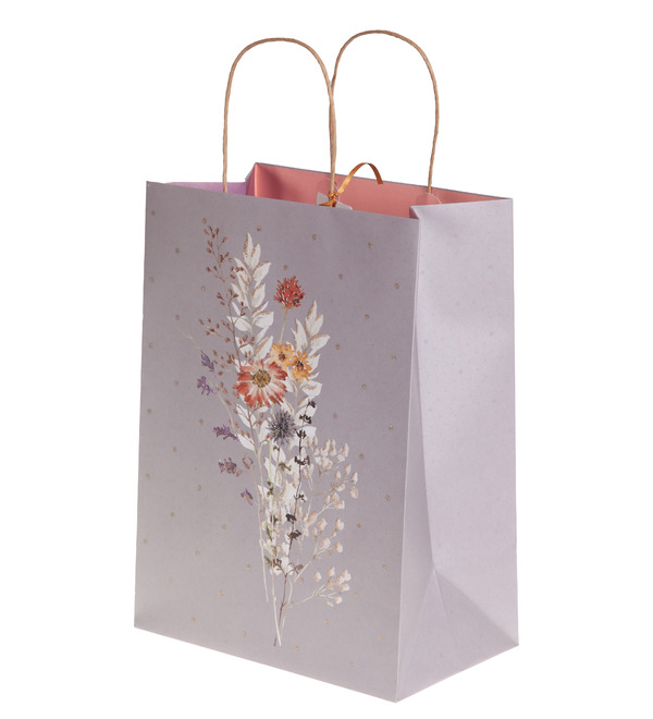 Medium gift bag Bouquet – photo #1