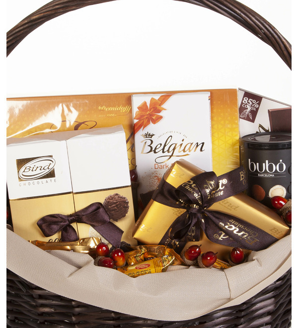 Подарочная корзина Шоколадный рай – фото № 2