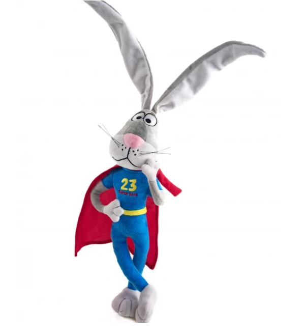 Soft toy Super Hare (41 cm) – photo #2