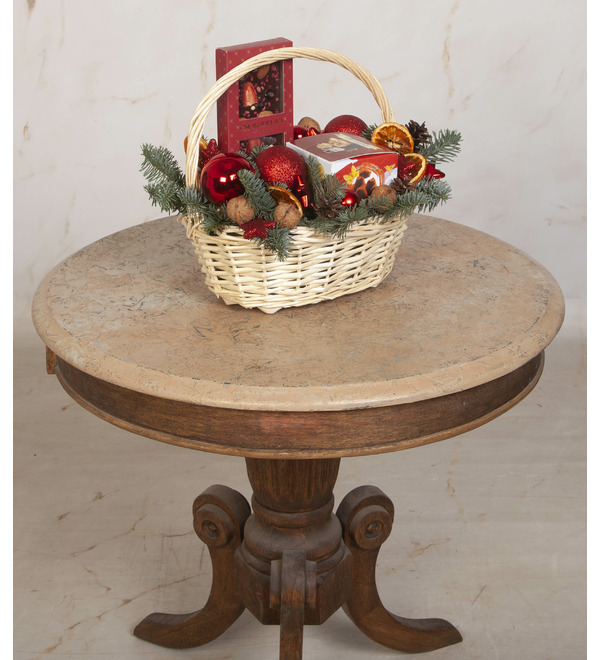 Подарочная корзина В красном наряде – фото № 4