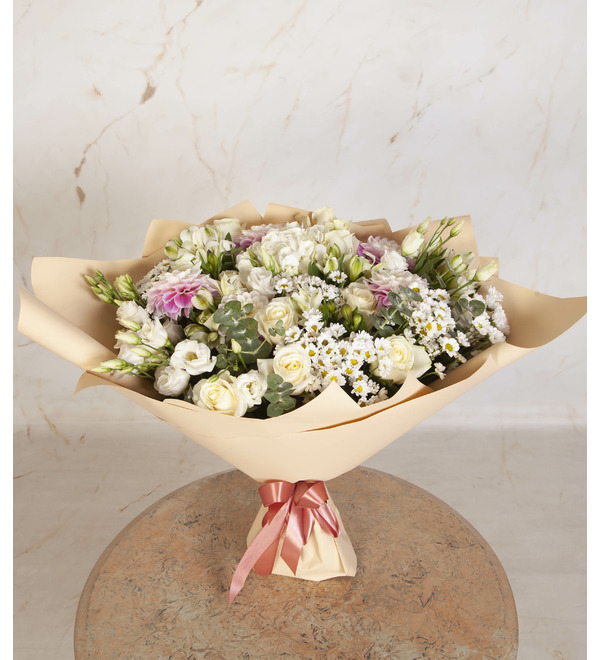 Букет-оркестр Белое золото – фото № 1