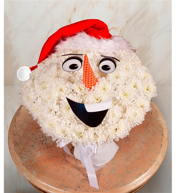 Bouquet Snowman – photo #1