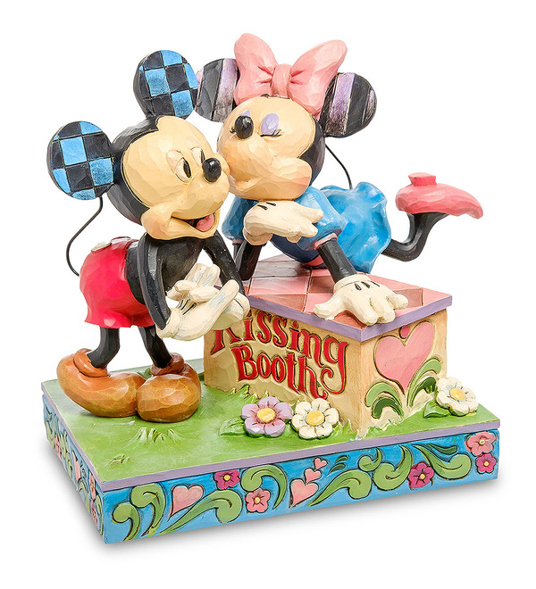 Figurine Mickey and Minnie: The booth of Kisses (Disney) – photo #1