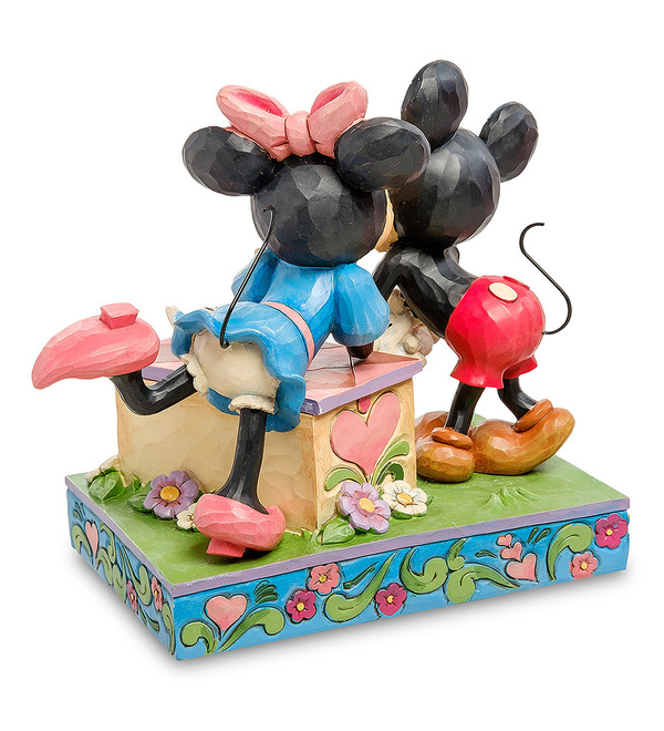 Figurine Mickey and Minnie: The booth of Kisses (Disney) – photo #2