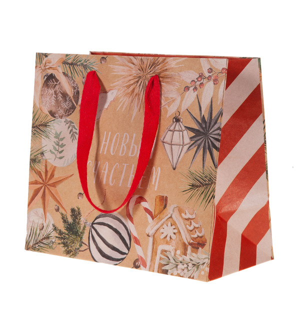 Подарочный пакет малый С Новым Годом! – фото № 4