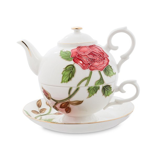 Tea set Golden Rose Rafaello (Pavone) – photo #1