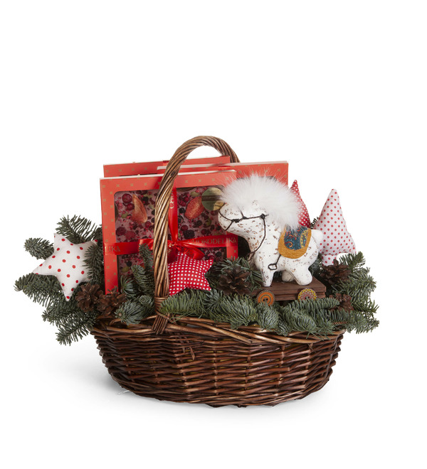 Подарочная корзина Новогодние штрихи – фото № 5