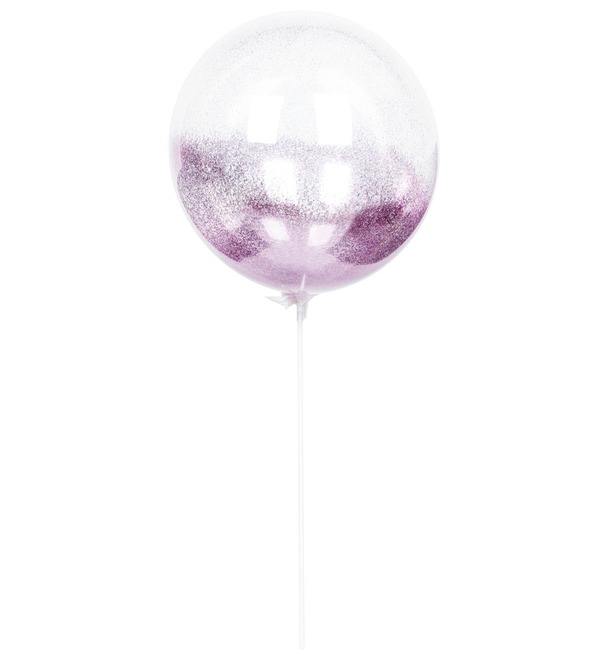 Эксклюзивный воздушный шар с глиттером – фото № 3
