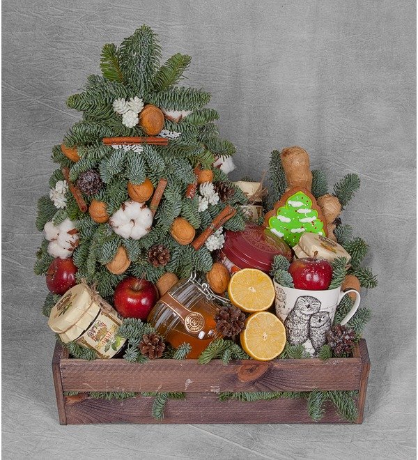 Подарочное кашпо Момент зимы – фото № 1