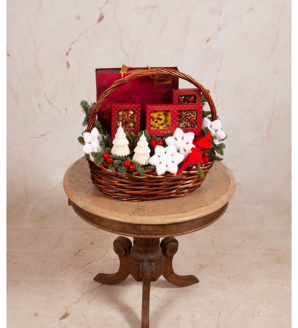 Подарочная корзина Снежный лес – фото № 4