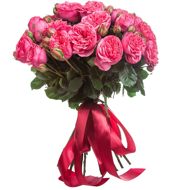 Букет из пионовидных роз Pink Piano (15, 25 или 51) FV96 LON – фото № 3