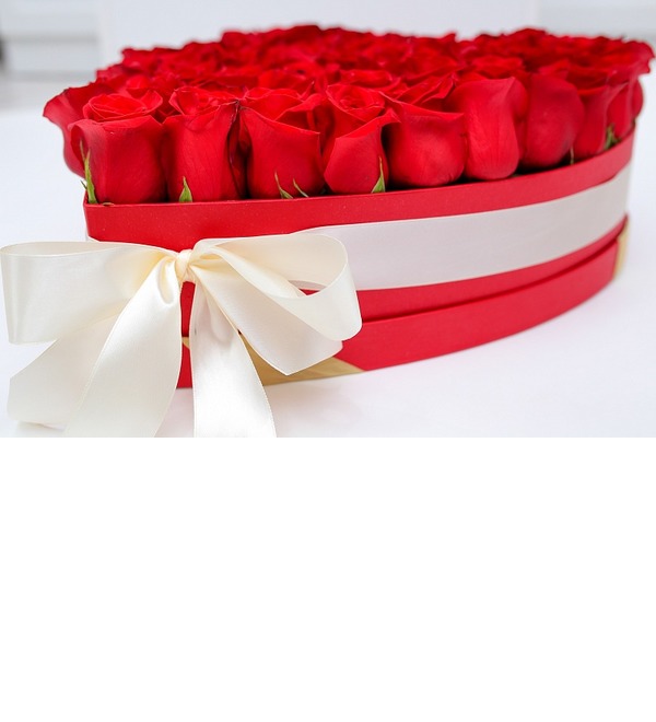 Коробка с розами I LOVE YOU KRKZ18 URA – фото № 2
