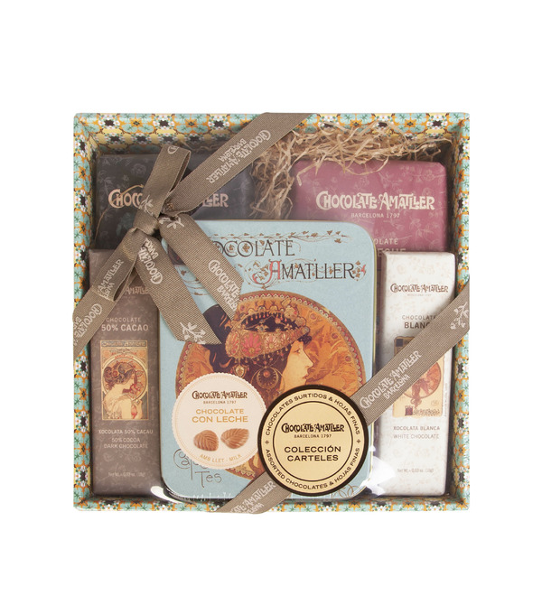 Ассорти шоколада Chocolate Amatller Origins Orange Basket – фото № 1