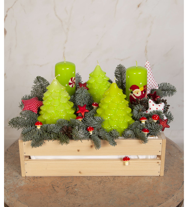 Подарочное кашпо Тепло праздника – фото № 1