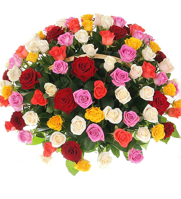Композиция Праздничный салют (51, 101 или 201 роза) AR617 RUS – фото № 3