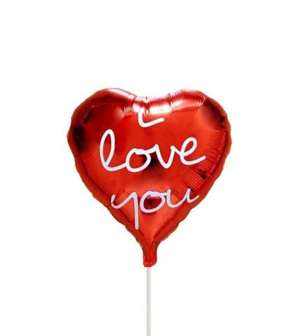 I Love You воздушный шар TS4 BED – фото № 1