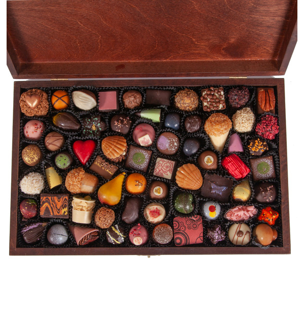 Handmade sweets from premium chocolate Spring box BIG – photo #3