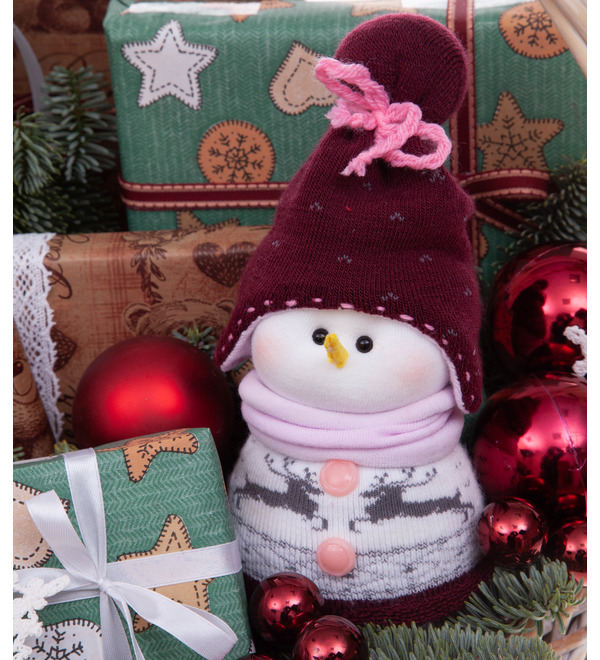 Gift basket Snowman – photo #3