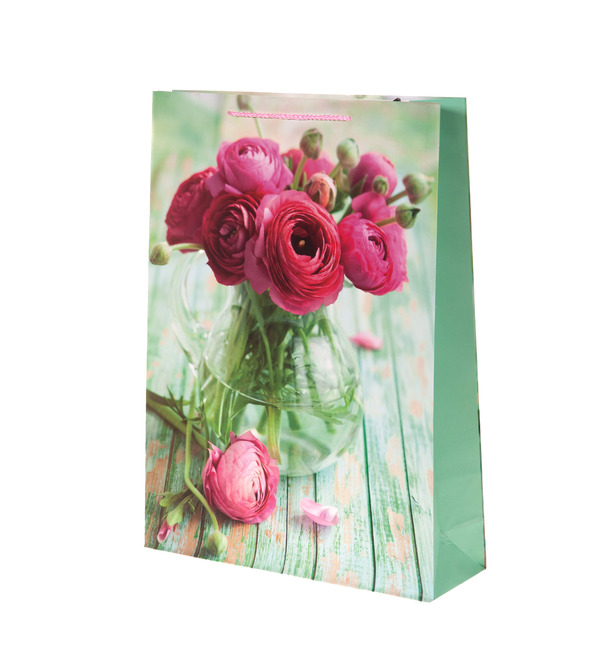 Gift bag large Bouquet of flowers – photo #1