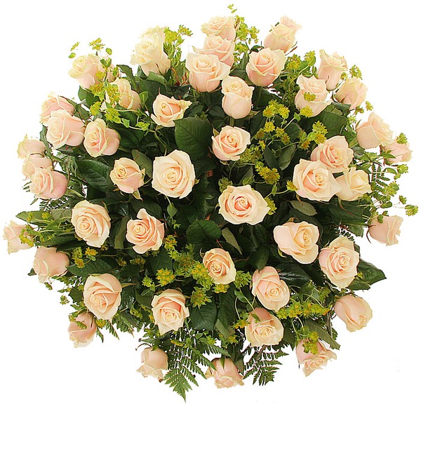 Композиция из 101 розы Изысканный комплимент MH55 LA- – фото № 2