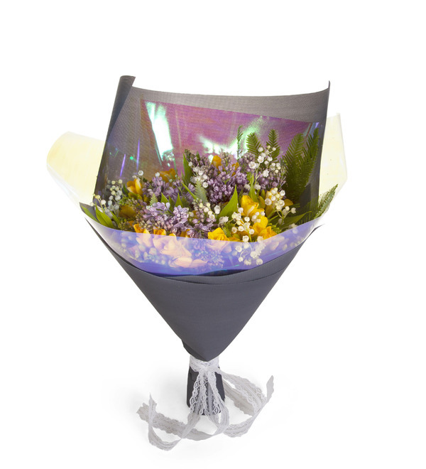 Букет-трио Первая весенняя песня – фото № 5