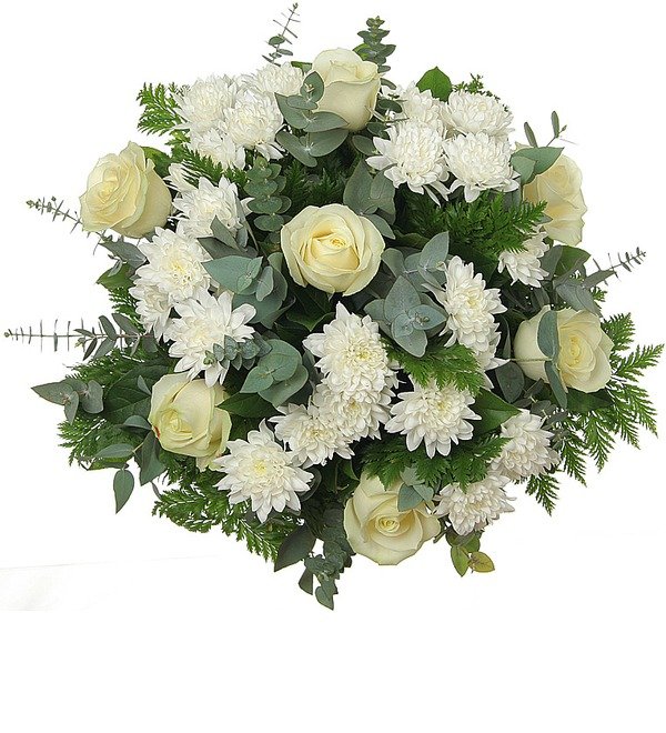 Bouquet Snow-white UK 25 BEI – photo #3