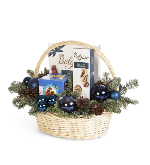 Подарочная корзина Снежное мерцание – фото № 5