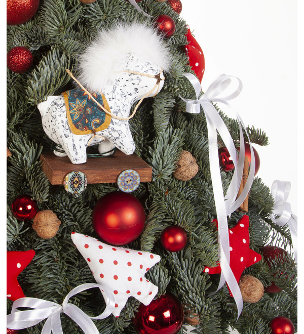 Ёлка премиум Удивительный конь (50,80,110,150 или 200 см) – фото № 2