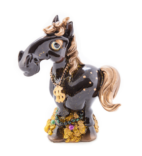 Статуэтка Лошадка в золоте – фото № 1