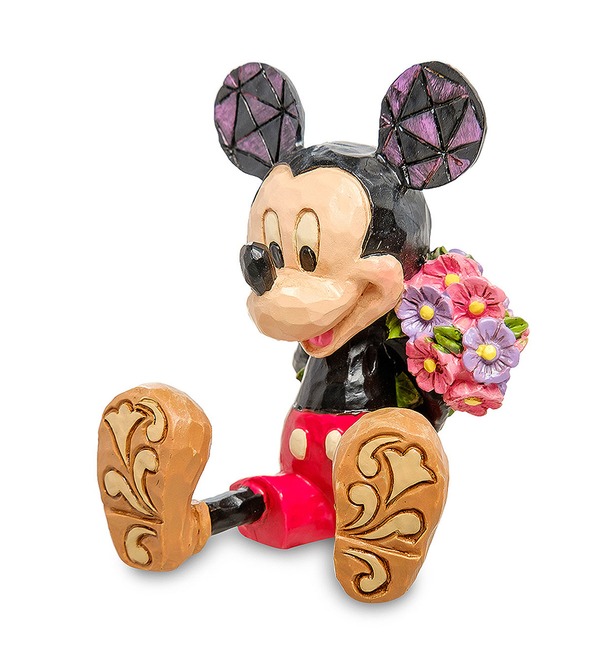 Figurine Mini Mickey Mouse with flowers (Disney) – photo #2