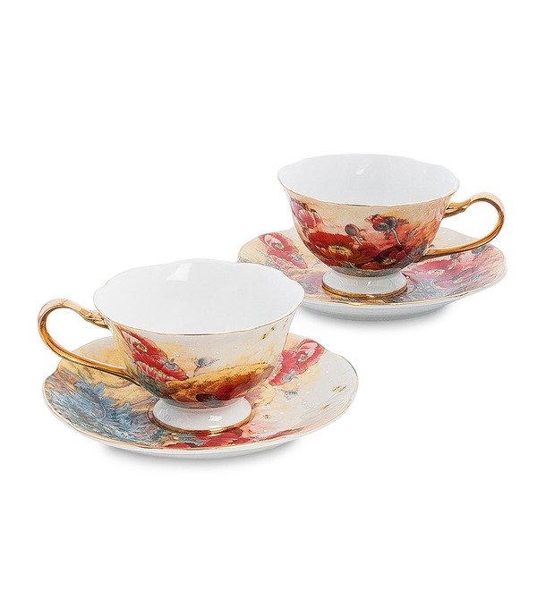 Tea set for 2 persons Dolce Vita (Pavone) – photo #1