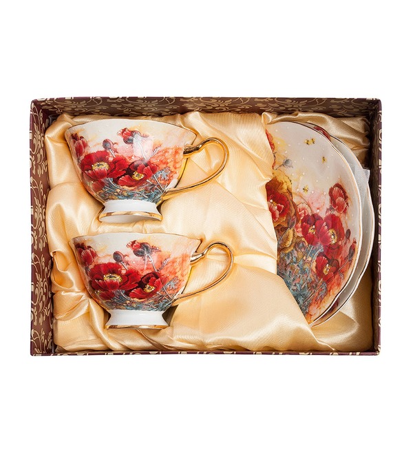 Tea set for 2 persons Dolce Vita (Pavone) – photo #2